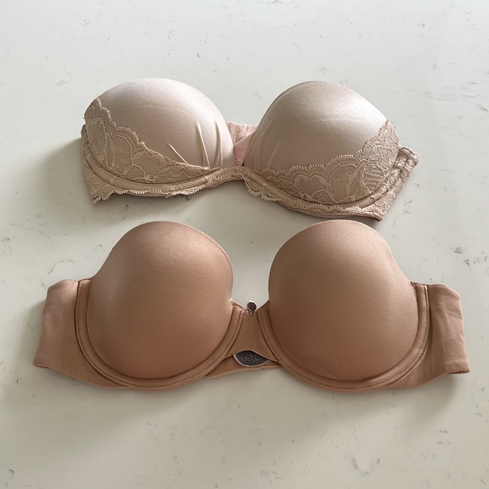 🏠 Victoria’s Secret strapless bras